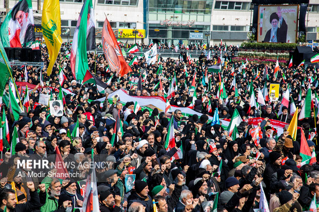 راهپیمایی روز قدس در مشهد