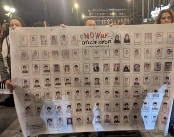 تظاهرکنندگان یونانی در اعتراض به جنگ علیه ایران به خیابان‌ها آمدند+عکس