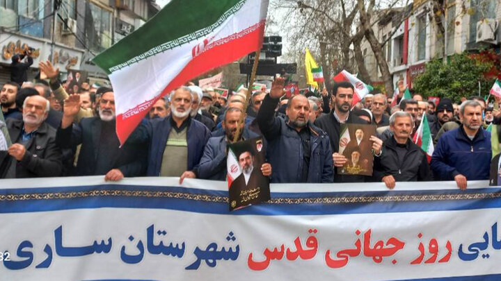 «ای قدس» تو را میخوانیم؛ فریاد زیر موشکهای دشمن