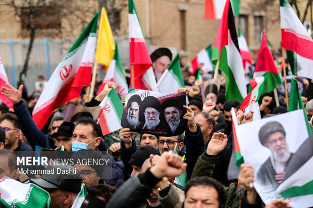 راهپیمایی روز قدس در اردبیل