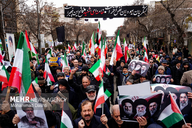 راهپیمایی روز قدس در اردبیل