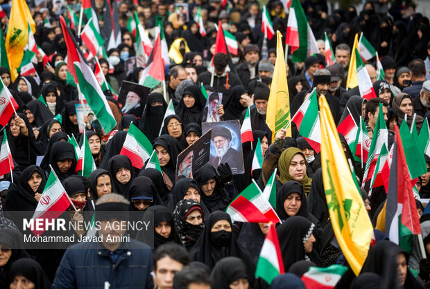 راهپیمایی روز قدس در قزوین