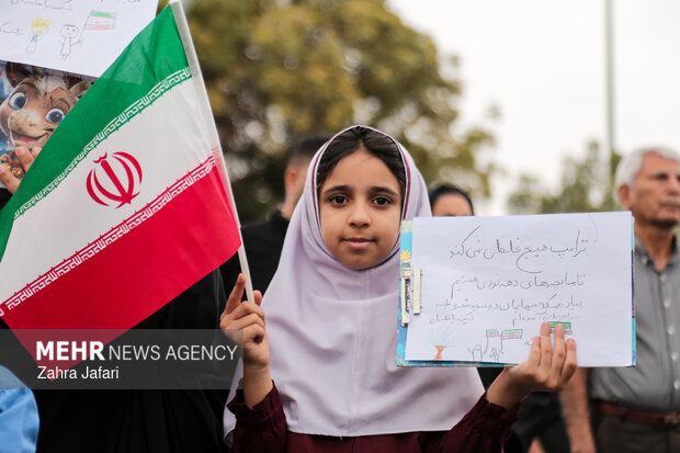 راهپیمایی روز قدس در بندرعباس