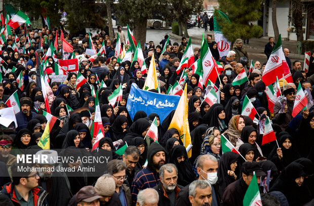 راهپیمایی روز قدس در قزوین