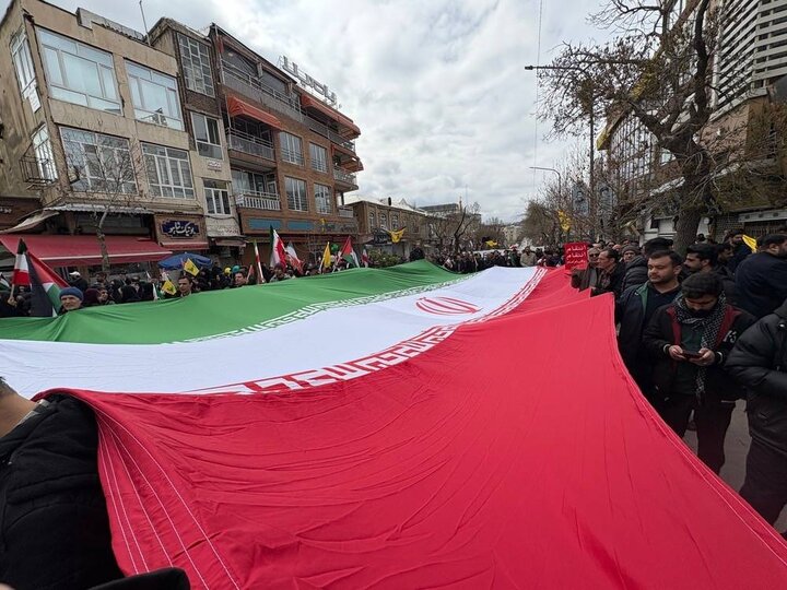 حضور پرشور سنندجی ها در راهپیمایی روز قدس