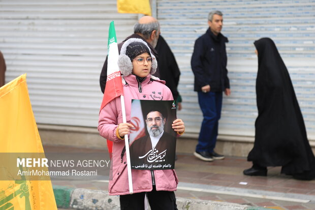 راهپیمایی روز قدس در ورامین