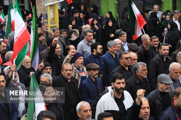 راهپیمایی روز قدس در ورامین