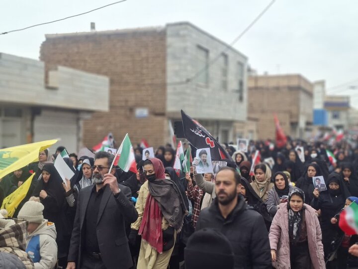 حضور گسترده مردم محمودآباد در راهپیمایی روز جهانی قدس