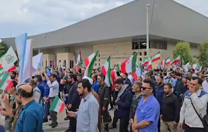 راهپیمایی روز قدس در جزیره خارگ