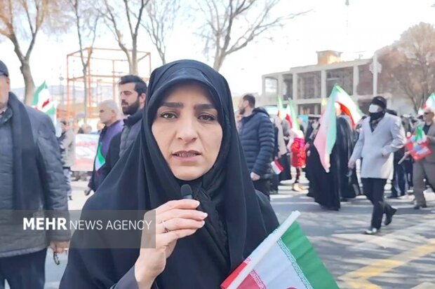 بیعت جامعه ورزش آذربایجان شرقی با  رهبر انقلاب در روز قدس