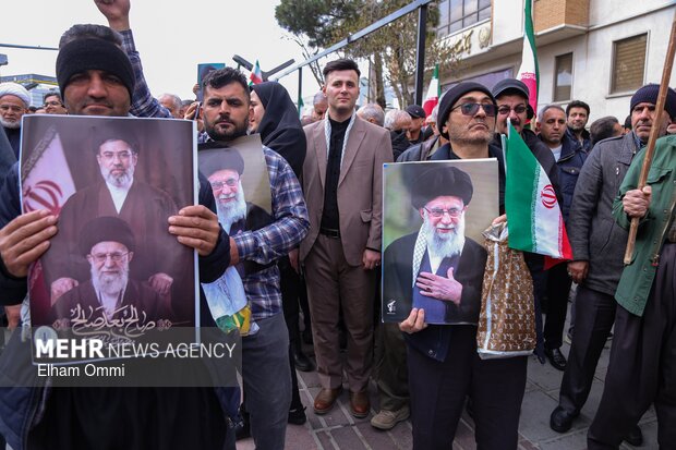 راهپیمایی روز جهانی قدس در شهر سنندج