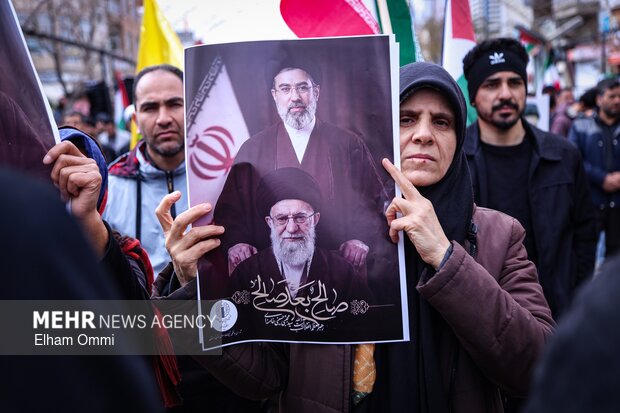 راهپیمایی روز جهانی قدس در شهر سنندج