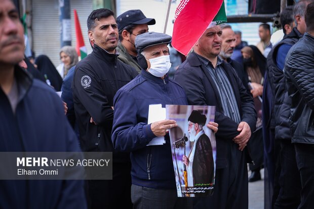 راهپیمایی روز جهانی قدس در شهر سنندج