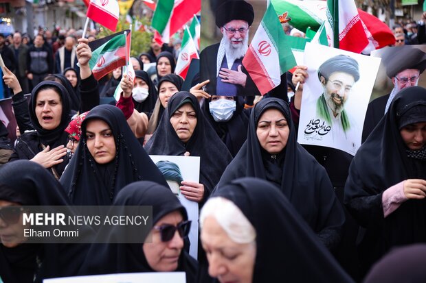 راهپیمایی روز جهانی قدس در شهر سنندج