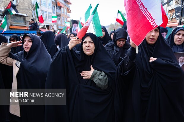 راهپیمایی روز جهانی قدس در شهر سنندج