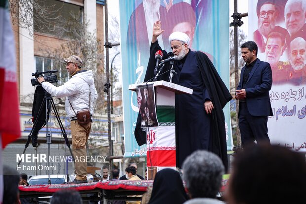 راهپیمایی روز جهانی قدس در شهر سنندج