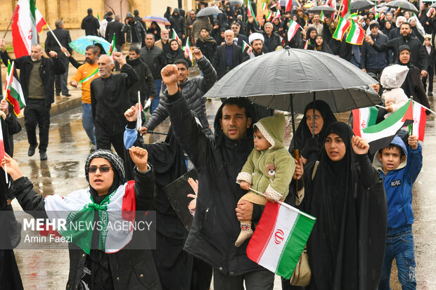 راهپیمایی روز جهانی قدس در شیراز