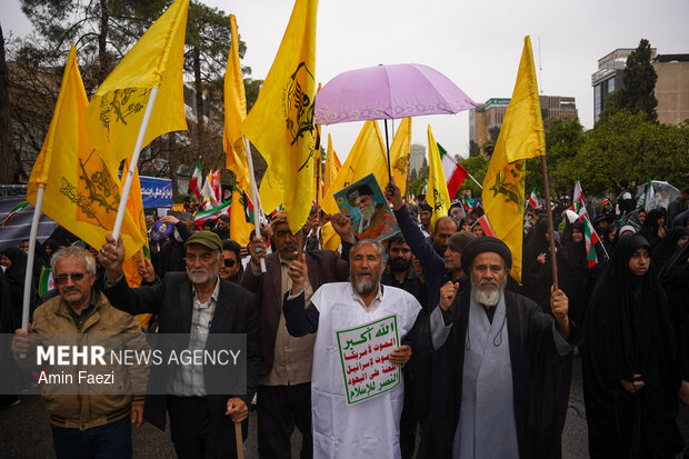 راهپیمایی روز جهانی قدس در شیراز