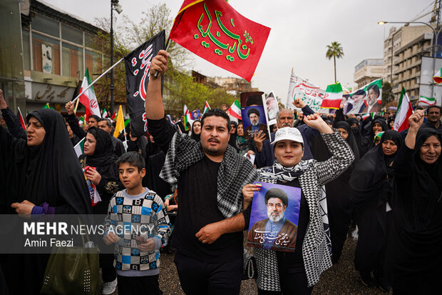 راهپیمایی روز جهانی قدس در شیراز