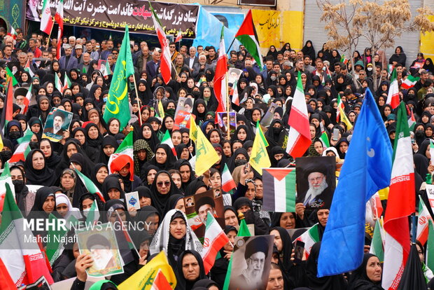 راهپیمایی روز قدس در یاسوج