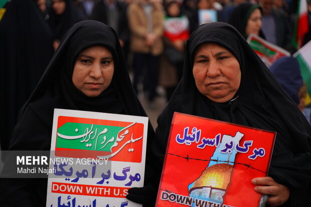 راهپیمایی روز قدس در یاسوج