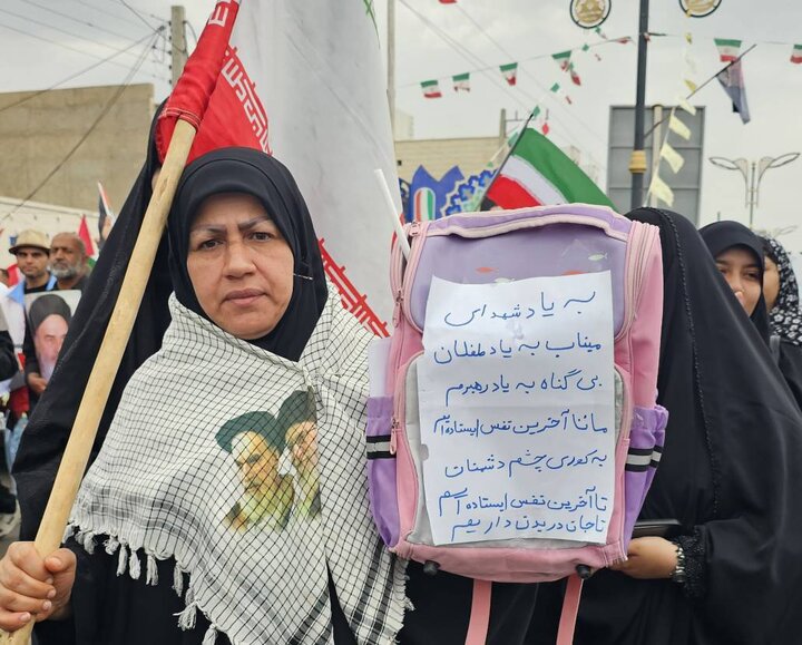 راهپیمایی باشکوه روز قدس در &laquo;دیر&raquo;؛ تجلی وحدت و ایستادگی مردم