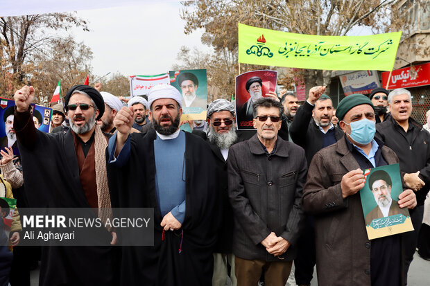 راهپیمایی روز قدس در ارومیه