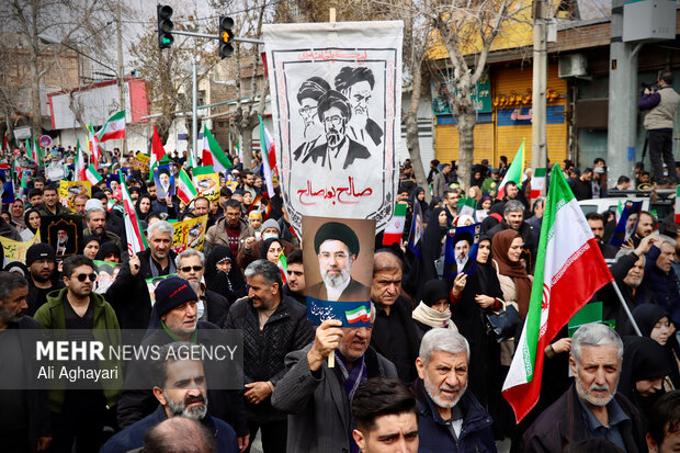 راهپیمایی روز قدس در ارومیه