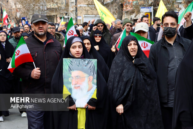راهپیمایی روز قدس در ارومیه