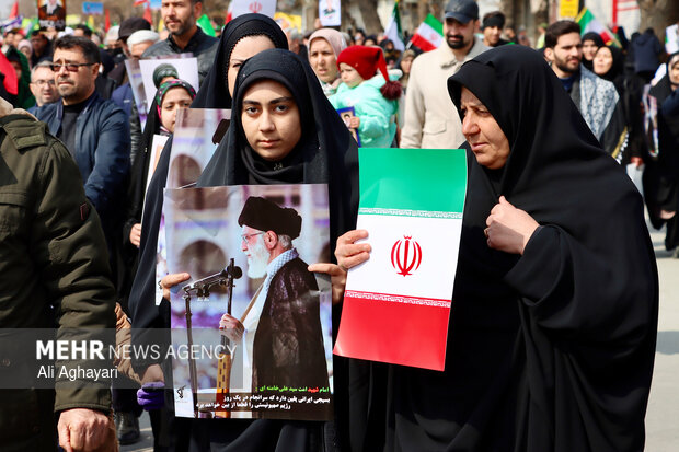 راهپیمایی روز قدس در ارومیه