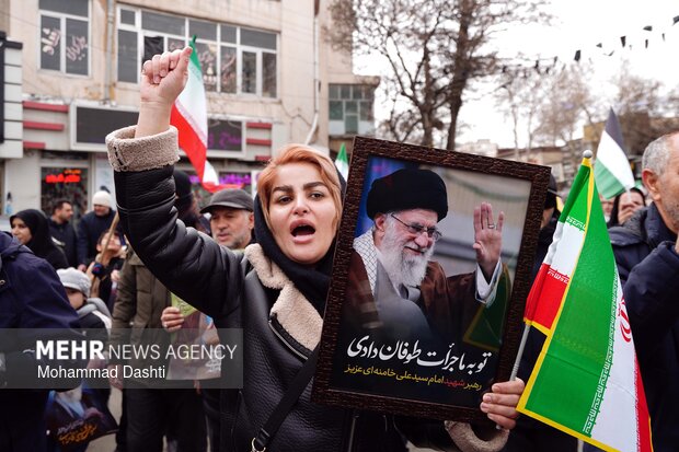 راهپیمایی روز قدس در اردبیل