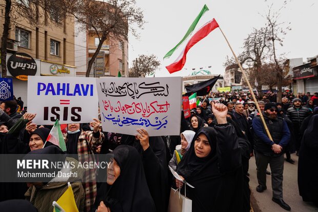 راهپیمایی روز قدس در اردبیل
