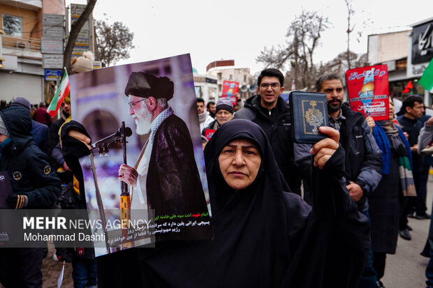 راهپیمایی روز قدس در اردبیل