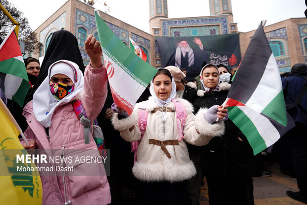 راهپیمایی روز قدس در اردبیل