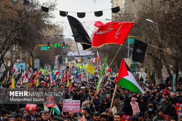 راهپیمایی روز قدس همبستگی مردم و انتقام از صهیونیسم