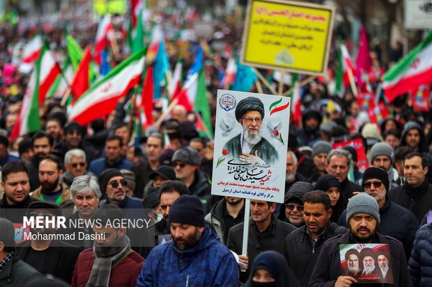 راهپیمایی روز قدس در اردبیل