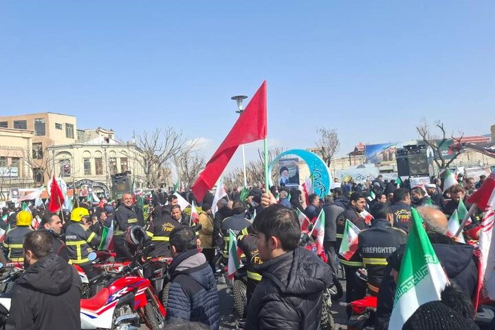تبریزی‌ها برای آزادی قدس شریف به پا خاستند