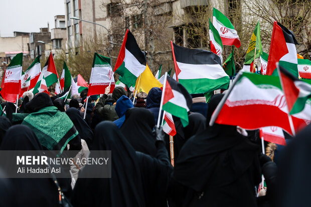 راهپیمایی روز جهانی قدس در تهران