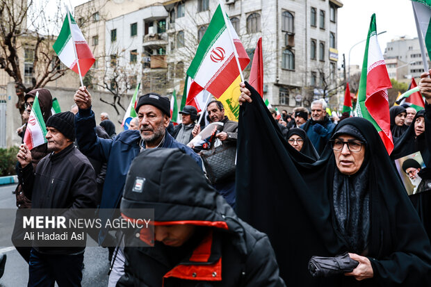 راهپیمایی روز جهانی قدس در تهران