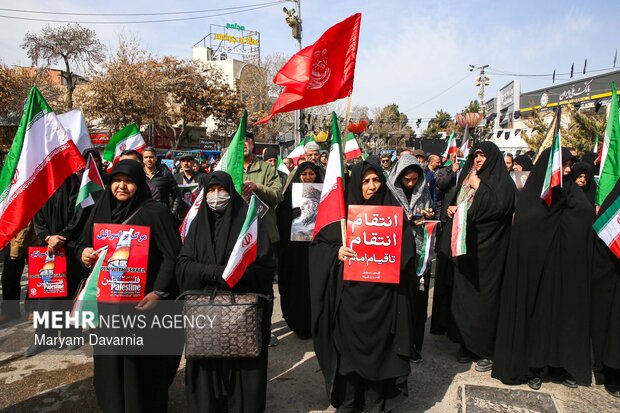 راهپیمایی روز قدس در بجنورد