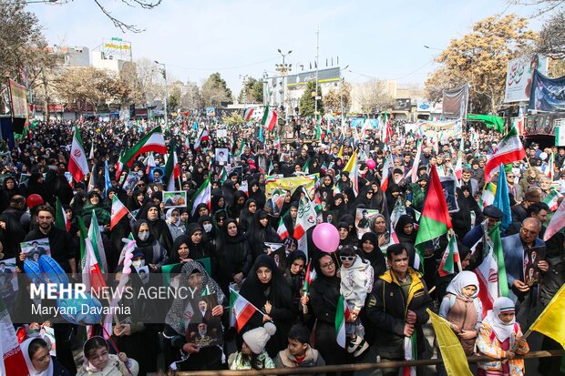 راهپیمایی روز قدس در بجنورد