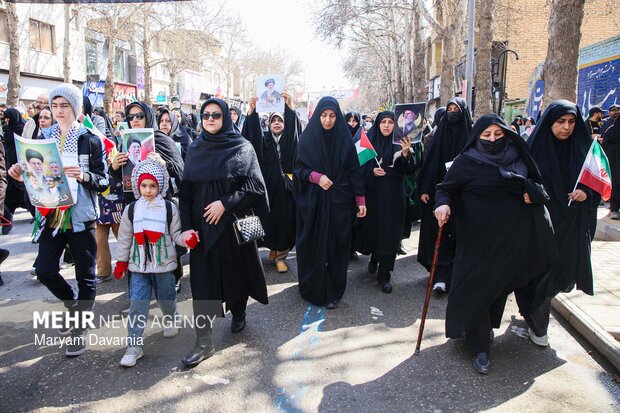 راهپیمایی روز قدس در بجنورد