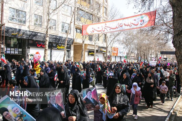 راهپیمایی روز قدس در بجنورد