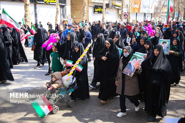 راهپیمایی روز قدس در بجنورد