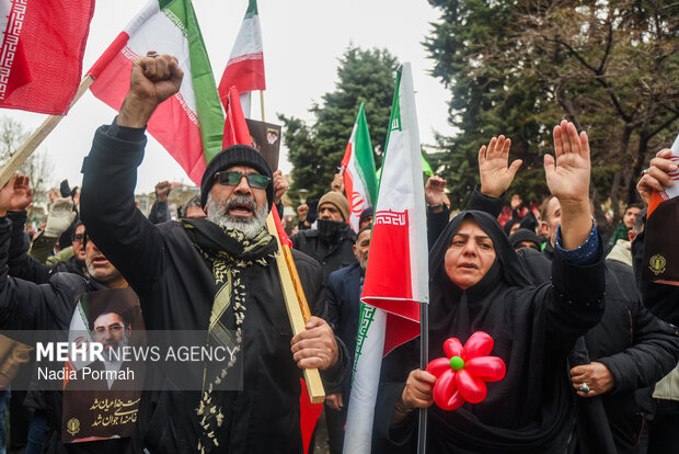 راهپیمایی روز قدس در کرج