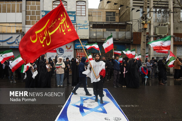 راهپیمایی روز قدس در کرج