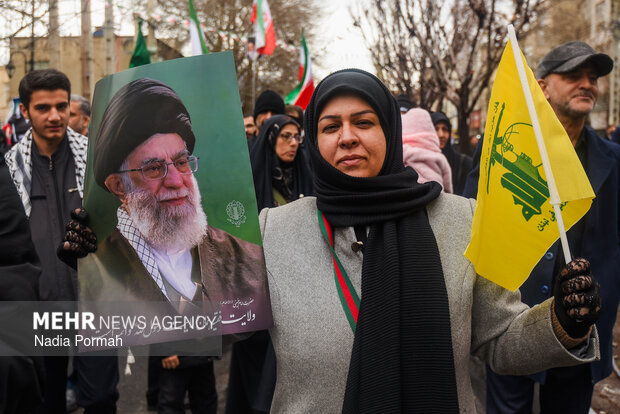 راهپیمایی روز قدس در کرج