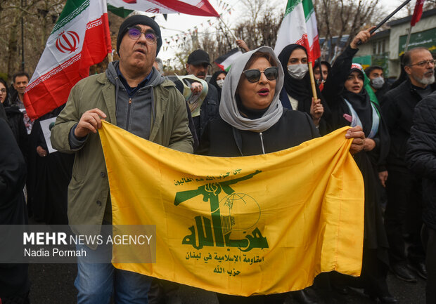 راهپیمایی روز قدس در کرج