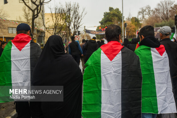 راهپیمایی روز قدس در کرج