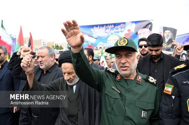 راهپیمایی روز قدس در بیرجند